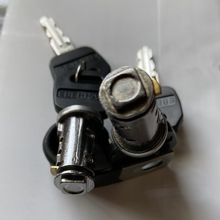 Eberhard Manufacturing Co Lock Cylinder For 18430 "T" EMC 1-18400DB-J201